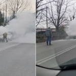 Πυρκαγιά σε Ι.Χ αυτοκίνητο στην Ε.Ο. Ιωαννίνων -Περάματος στα Ιωάννινα